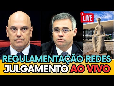 🚨 AO VIVO: ANDRE MENDONÇA ENFRENTA JULGAMENTO NO STF  REGULAMENTAÇÃO DAS REDES SOCIAS 🔴 #política