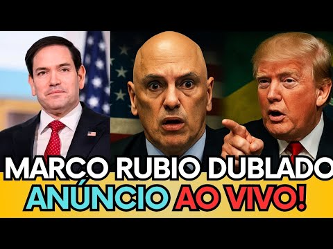 🔴 SENADOR MARCO RUBIO EXPÔS TODO A VERDADE SANÇÕES DE TRUMP A MORAES! #bolsonaro #política