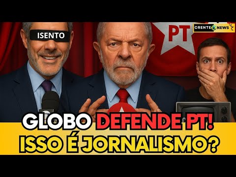 ⚠️ GLOBO DEFENDE PT E NEGA CENSURA! A PIADA VIROU REALIDADE!