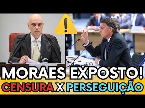 BOLSONARO FALOU NA CARA DE MORAES PERSEGUIÇÃO E CENSURA SOFRIDAS DURANTE 2022! #bolsonaro