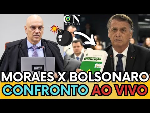 🔴 BOLSONARO DE FRENTE COM MORAES NO STF JULGAMENTO ASSISTA AO VIVO! 🔴#bolsonaro #política