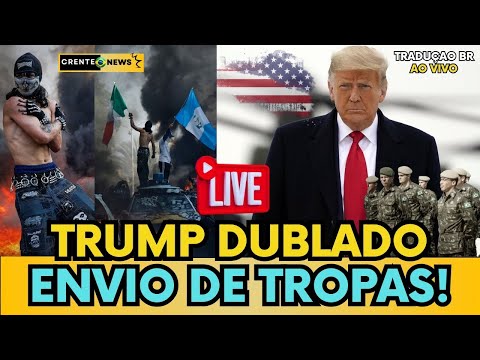 🚨 ALERTA MUNDIAL: TRUMP ENVIA TROPAS AMERICANAS CONTRA INIMIGOS - TRUMP DUBLADO BR #bolsonaro