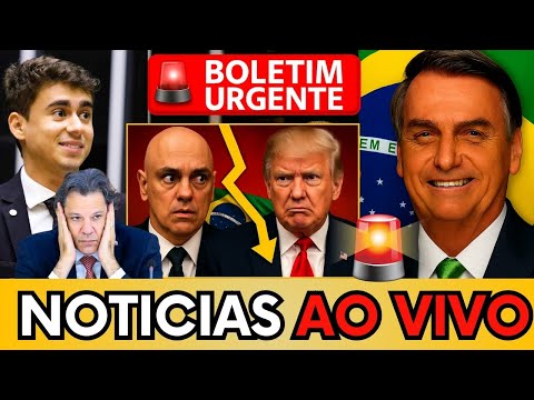 🛑 GIRO DE NOTICIAS: REGULAMENTAÇÃO DE REDES, DEPOIMENTO BOLSONARO, TRUMP MANDOU RECADO QUENTE!