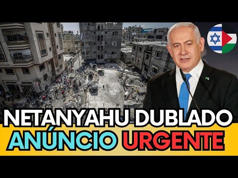 🚨AO VIVO: NETANYAHU MANDA RECADO PARA POPULAÇÃO DO IRÃ "NÃO VAMOS PARAR"  #israel