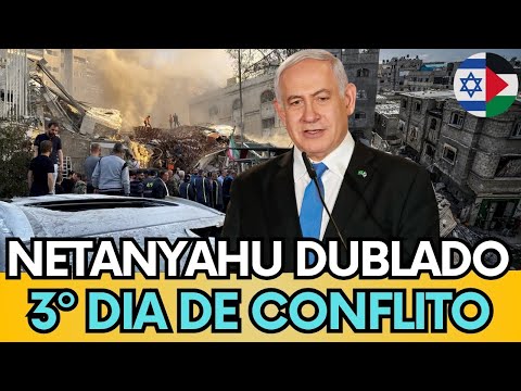 🚨 NETANYAHU DUBLADO - Israel e Irã trocam ataques em 3º dia de conflito ACOMPANHE AO VIVO #israel