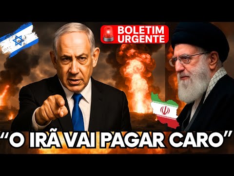 🛑 NETANYAHU DUBLADO FAZ ALERTA GLOBAL E EXPÔE A FRAQUEZA DO IRÃ E PROMETE RESPOSTA BRUTAL ! #israel
