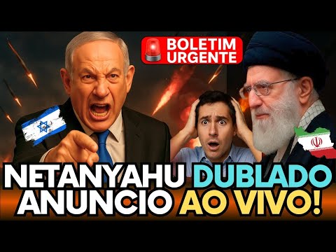 🚨 URGENTE: TRUMP MANDA RECADO PARA NETANYAHU DUBLADO  - O QUE VAI ACONTECER AGORA?  #israel