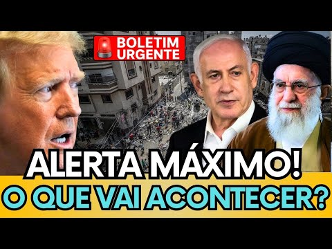 🚨AO VIVO: BENJAMIN NETANYAHU FAZ COMUNICADO URGENTE E FALA SOBRE A AJUDA DE TRUMP CONTRA O IRÃ!