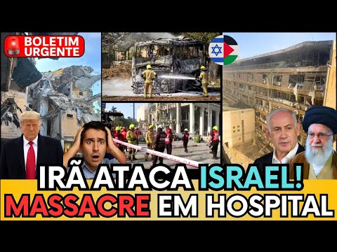 😱 CENAS F0RTES! IRÃ B0MB4RDEI4 H0SPITAL COM CRIANÇAS EM ISRAEL E CHOCA O MUNDO! #israel