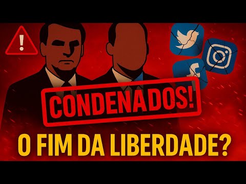 🚨JÁ ESTÁ TUDO DECIDIDO! BOLSONARO, EDUARDO E AS REDES SOCIAIS CONDENADOS! O FIM DA LIBERDADE?