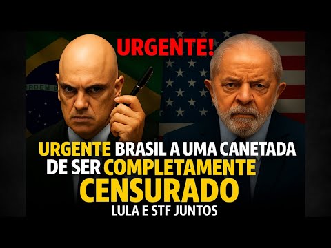 🚨URGENTE! A CANETADA DA CENSURA: GUSTAVO GAYER ALERTA SOBRE O FIM DA LIBERDADE NO BRASIL!