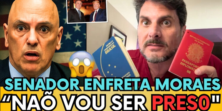 🚨 MARCOS DO VAL QUEBRA O SILÊNCIO: “NÃO VOU ENTREGAR MEU PASSAPORTE”