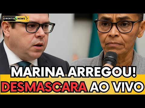 MARINA SILVA CALADA! DEPUTADO NÃO PERDOOU AO VIVO!