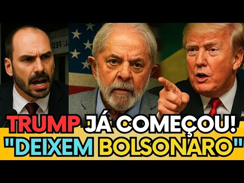 🔥 CLIMA ESQUENTA ENTRE EUA E BRASIL: TRUMP DEFENDE BOLSONARO!