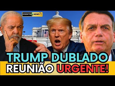 🛑 TRUMP FAZ REUNIÃO URGENTE E EXPÕE PERSEGUIÇÃO NO BRASIL” TRUMP DUBLADO BR #bolsonaro #trump