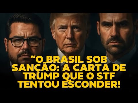 A GLOBO ATÉ TENTOU ESCONDER MAS A CARTA DE TRUMP PARA O STF VEIO A TONA!  #trump