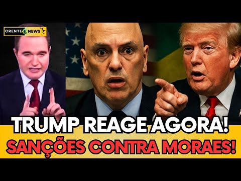 🇺🇸🔥 TRUMP DETONA MORAES: NOVAS SANÇÕES APÓS “ORDEM DE CENSURA”! 🚨