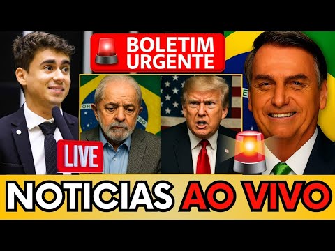 🛑 GIRO DE NOTICIAS:BOLSONARO ENTREVISTA AO VIVO, TRUMP MANDA FORTE RECADO PARA O BRASIL!