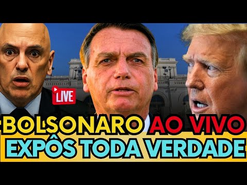 🔴 BOLSONARO HUMILHA JORNALISTAS DA ESQUERDA AO VIVO "OPINIÃO PASSOU A SER CRIME NO BRASIL"