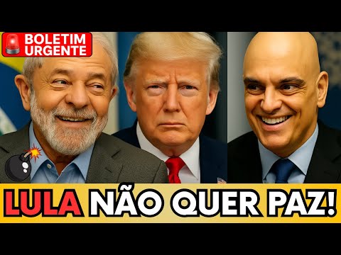 🔥🇧🇷 LULA ESCOLHE O CONFLITO! ELE NÃO QUER PAZ, QUER GUERRA POLÍTICA! 🚨