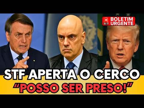 🚨 BOLSONARO DIZ QUE PODE SER PRESO A QUALQUER MOMENTO! 🔥