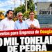 Pedreira da família de Altineu forneceu 300 mil toneladas de pedra para obras da secretaria de Douglas Ruas